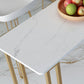 1/3 Pieces Pub Dining Set Glam Rectangular Table and Stool for Bar Clearhalo 'Bar Furniture' 'furn' 'furn_home_bar_bar_sets' 'Furniture' 'Home Bars & Bar Sets' 'home_bar_bar_sets' 'Kitchen & Dining Furniture' 6406109