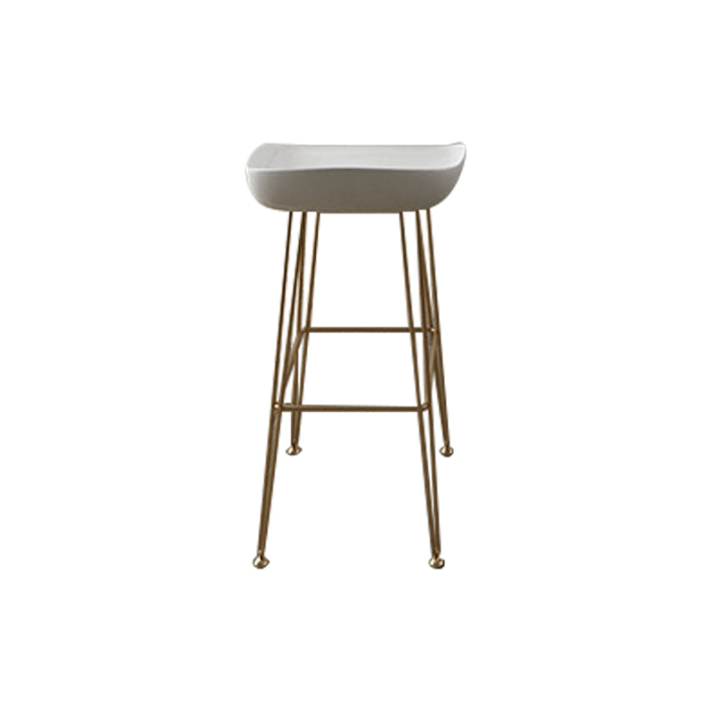 1/3 Pieces Pub Dining Set Glam Rectangular Table and Stool for Bar White 30"H Stool (Single) Clearhalo 'Bar Furniture' 'furn' 'furn_home_bar_bar_sets' 'Furniture' 'Home Bars & Bar Sets' 'home_bar_bar_sets' 'Kitchen & Dining Furniture' 6406113