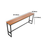 Set di tavoli da bar moderni 1/2/5 pezzi tavolo da barre per rettangolo e sgabello con poggiapiedi di metallo