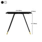 1/2 Pieces Bar Table and Stool Modern Sintered Stone Table and Armless Bar Chair Clearhalo 'Bar Furniture' 'furn' 'furn_home_bar_bar_sets' 'Furniture' 'Home Bars & Bar Sets' 'home_bar_bar_sets' 'Kitchen & Dining Furniture' 6406258