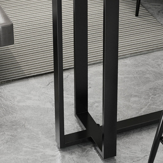 Moderne 1/3 stukken Bars Set rechthoekige stenen aanrechttafel met hoge ontlasting voor balkon