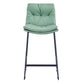 Glam Metal Counter Height Stool with Cushion Bar Stool for Indoor Clearhalo 'Bar Furniture' 'Bar Stools' 'bar_stools' 'furn' 'furn_bar_stools' 'Furniture' 'Kitchen & Dining Furniture' 6406731