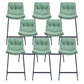 Glam Metal Counter Height Stool with Cushion Bar Stool for Indoor Green 8 Piece Set Clearhalo 'Bar Furniture' 'Bar Stools' 'bar_stools' 'furn' 'furn_bar_stools' 'Furniture' 'Kitchen & Dining Furniture' 6406732