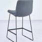 Glam Metal Counter Height Stool with Cushion Bar Stool for Indoor Clearhalo 'Bar Furniture' 'Bar Stools' 'bar_stools' 'furn' 'furn_bar_stools' 'Furniture' 'Kitchen & Dining Furniture' 6406735