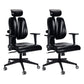 Modern Desk Chair Leather Executive Chair High-Back Chair with Wheels