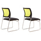 Modern Desk Chair Mesh Armless Conference Chair Mid-Back Chair 2 Piece Set Clearhalo 'furn' 'furn_office_chair' 'Furniture' 'Office Chairs' 'Office Furniture' 'office_chair' 6406964