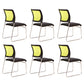 Modern Desk Chair Mesh Armless Conference Chair Mid-Back Chair 6 Piece Set Clearhalo 'furn' 'furn_office_chair' 'Furniture' 'Office Chairs' 'Office Furniture' 'office_chair' 6406967