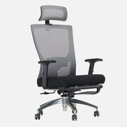 Modern Desk Chair Mesh Swivel Conference Chair High-Back Chair with Wheels 1 Piece Clearhalo 'furn' 'furn_office_chair' 'Furniture' 'Office Chairs' 'Office Furniture' 'office_chair' 6406973