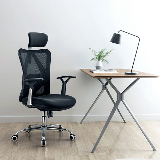 Office High Back Executive Chair Modern Adjustable Arms Ergonomic Mesh Task Chair Clearhalo 'furn' 'furn_office_chair' 'Furniture' 'Office Chairs' 'Office Furniture' 'office_chair' 6406997