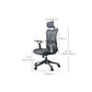 Office High Back Executive Chair Modern Adjustable Arms Ergonomic Mesh Task Chair Clearhalo 'furn' 'furn_office_chair' 'Furniture' 'Office Chairs' 'Office Furniture' 'office_chair' 6406999