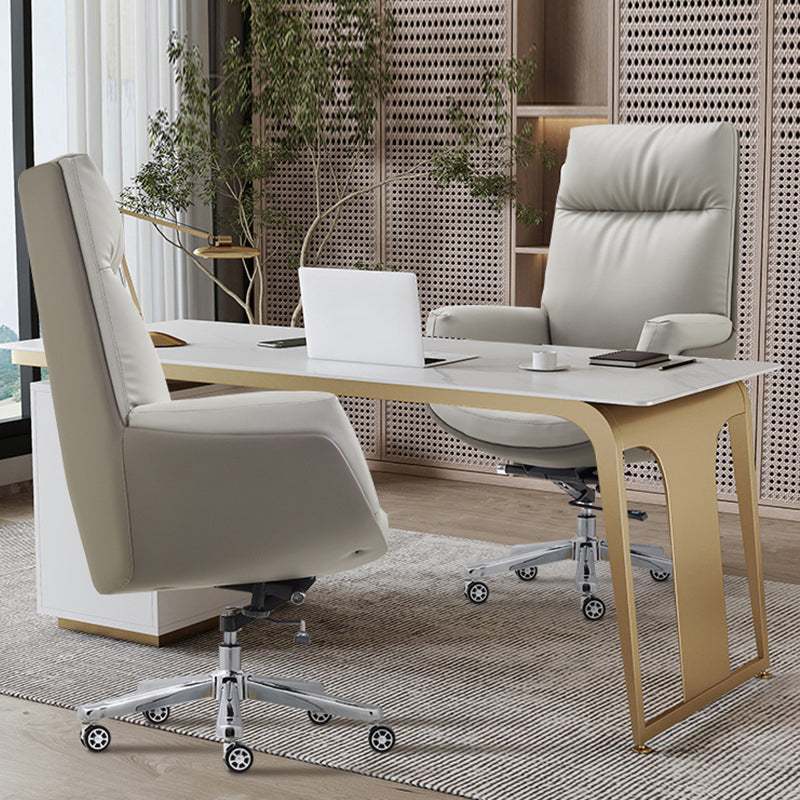26" Wide Contemporary Managers Chair Leather Executive Chair Clearhalo 'furn' 'furn_office_chair' 'Furniture' 'Office Chairs' 'Office Furniture' 'office_chair' 6407004