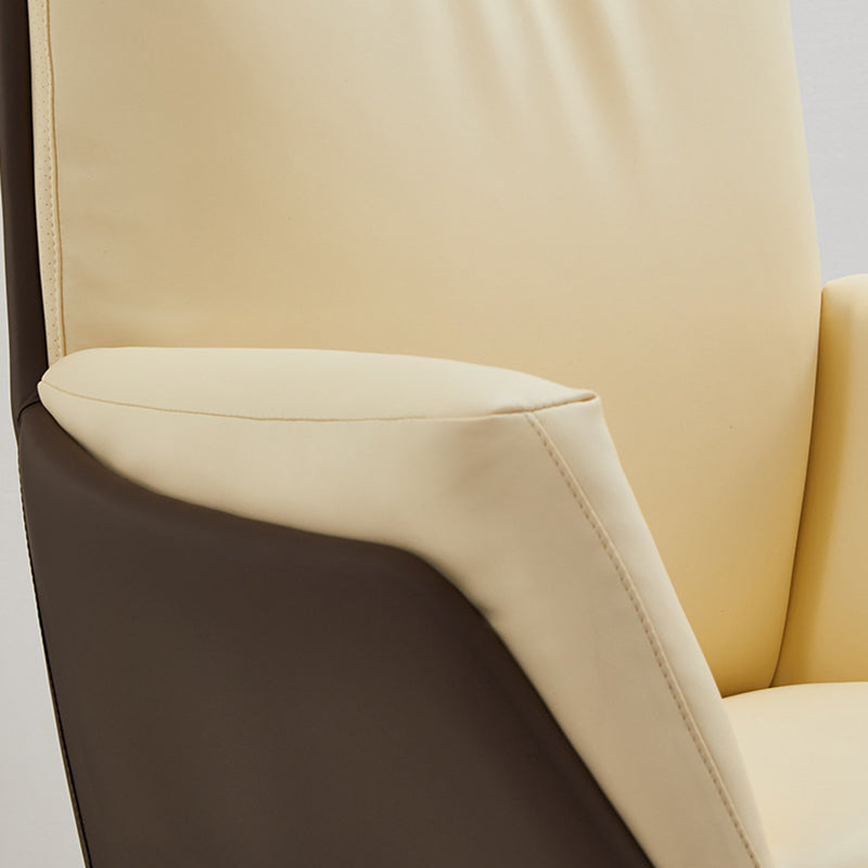 26" Wide Contemporary Managers Chair Leather Executive Chair Clearhalo 'furn' 'furn_office_chair' 'Furniture' 'Office Chairs' 'Office Furniture' 'office_chair' 6407009