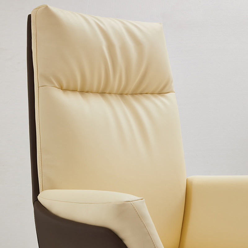 26" Wide Contemporary Managers Chair Leather Executive Chair Clearhalo 'furn' 'furn_office_chair' 'Furniture' 'Office Chairs' 'Office Furniture' 'office_chair' 6407010