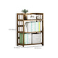 Standard Bamboo Shelf Bookcase Contemporary Brown Open Bookcase Clearhalo 'Bookcases' 'furn' 'furn_bookcases' 'Furniture' 'Office Furniture' 6408056