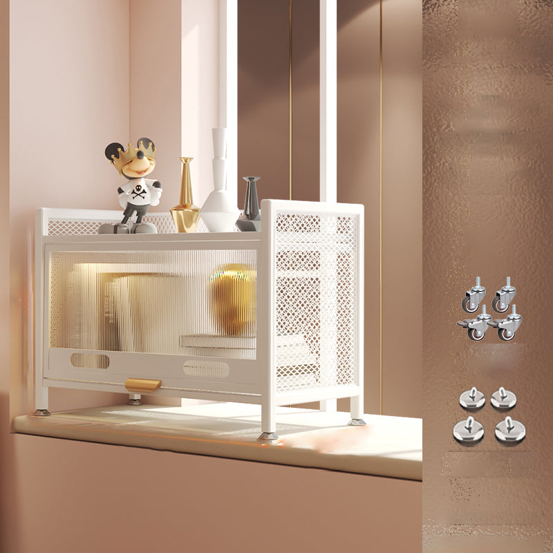 12.6 "W matte afwerking boekenplank voor woonkamer, stalen standaard plank boekenkast