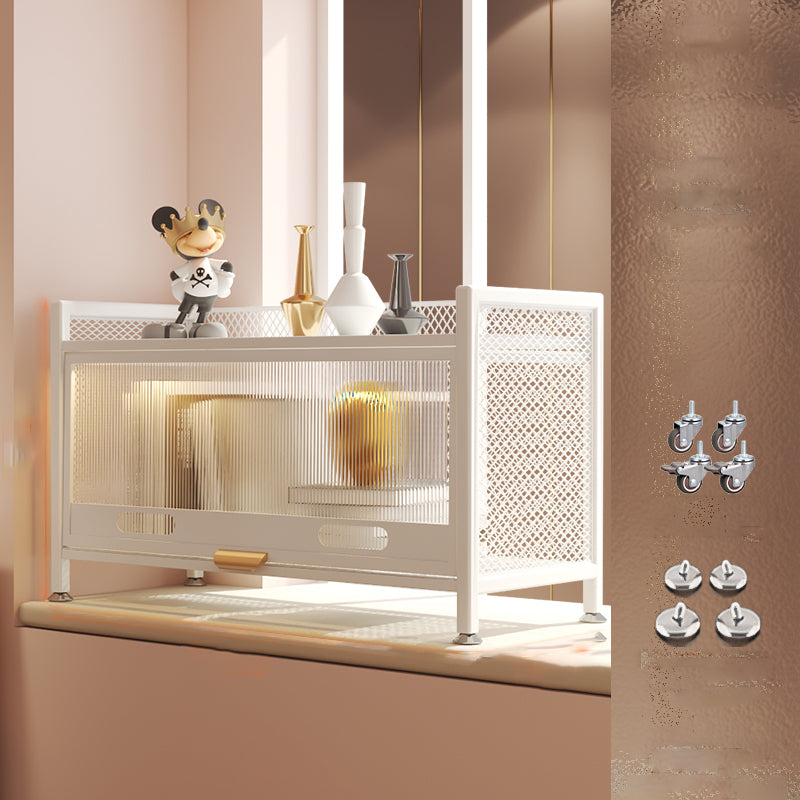 12.6 "W matte afwerking boekenplank voor woonkamer, stalen standaard plank boekenkast