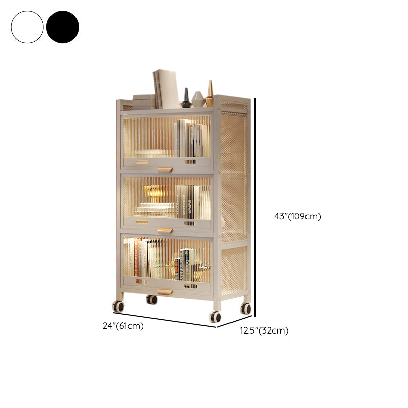 12.6 "W matte afwerking boekenplank voor woonkamer, stalen standaard plank boekenkast