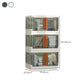 Contemporary Shelf Bookcase Folding Closed Back Plastic Bookcase Clearhalo 'Bookcases' 'furn' 'furn_bookcases' 'Furniture' 'Office Furniture' 6408130