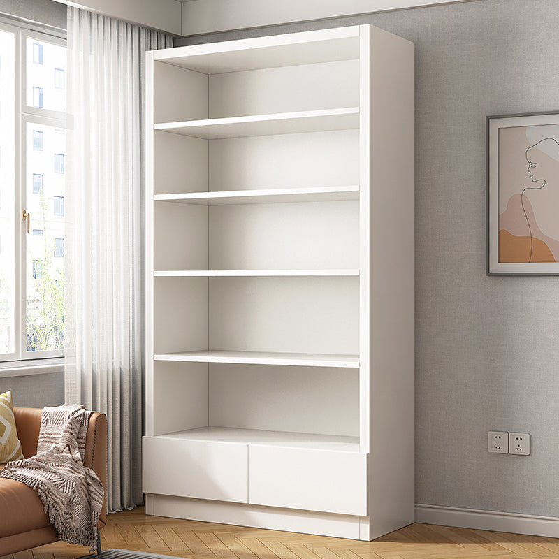 11.81" W Modern Matte Finish Bookcase Engineered Wood Standard Bookshelf Clearhalo 'Bookcases' 'furn' 'furn_bookcases' 'Furniture' 'Office Furniture' 6408134