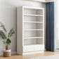 11.81" W Modern Matte Finish Bookcase Engineered Wood Standard Bookshelf 39.4"L x 11.8"W x 70.9"H Drawers Clearhalo 'Bookcases' 'furn' 'furn_bookcases' 'Furniture' 'Office Furniture' 6408139