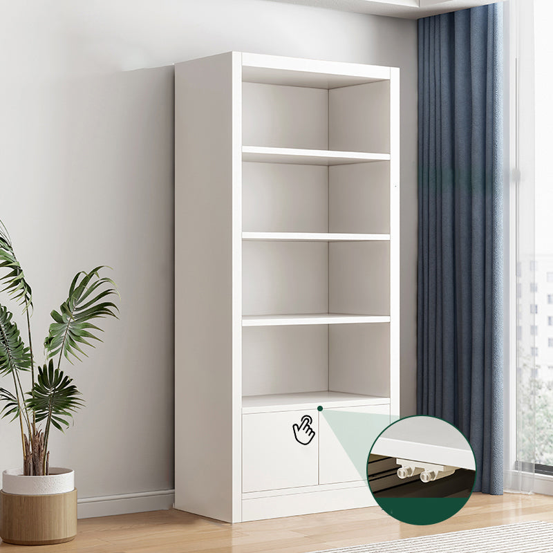 11.81" W Modern Matte Finish Bookcase Engineered Wood Standard Bookshelf 23.6"L x 11.8"W x 70.9"H Cabinets Clearhalo 'Bookcases' 'furn' 'furn_bookcases' 'Furniture' 'Office Furniture' 6408141