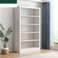 11.81" W Modern Matte Finish Bookcase Engineered Wood Standard Bookshelf 39.4"L x 11.8"W x 70.9"H Shelves Clearhalo 'Bookcases' 'furn' 'furn_bookcases' 'Furniture' 'Office Furniture' 6408156