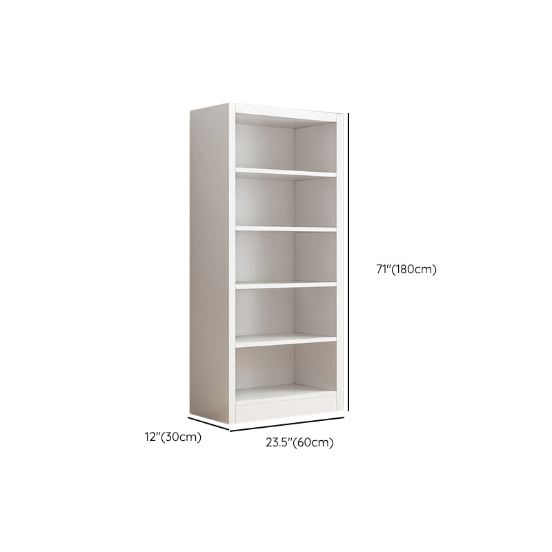 11.81" W Modern Matte Finish Bookcase Engineered Wood Standard Bookshelf Clearhalo 'Bookcases' 'furn' 'furn_bookcases' 'Furniture' 'Office Furniture' 6408159