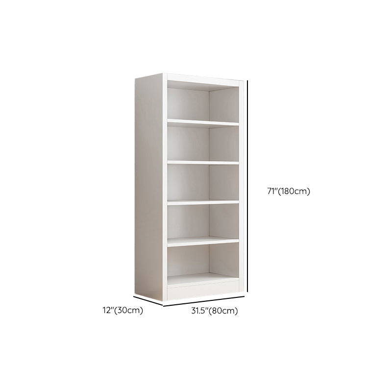 11.81" W Modern Matte Finish Bookcase Engineered Wood Standard Bookshelf Clearhalo 'Bookcases' 'furn' 'furn_bookcases' 'Furniture' 'Office Furniture' 6408161