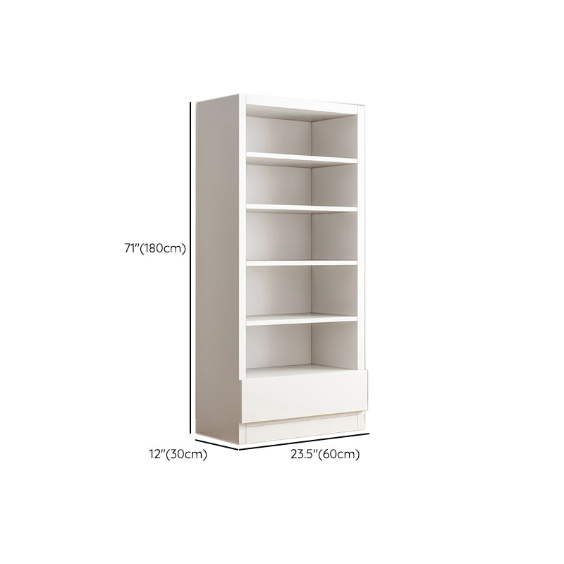 11.81" W Modern Matte Finish Bookcase Engineered Wood Standard Bookshelf Clearhalo 'Bookcases' 'furn' 'furn_bookcases' 'Furniture' 'Office Furniture' 6408166