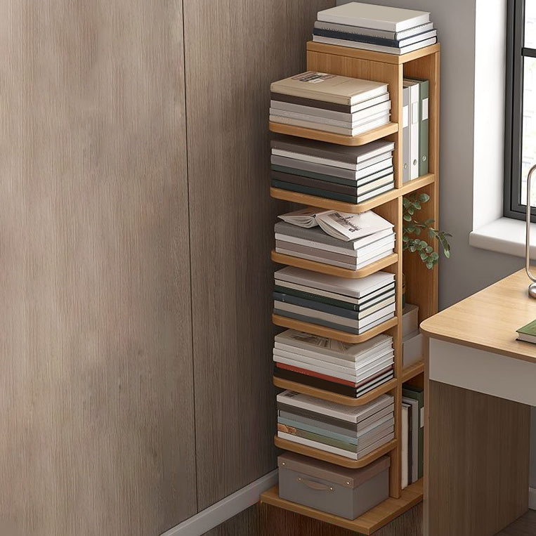 13 "brede eigentijdse plank gesloten achterste planken inclusief boekenkast