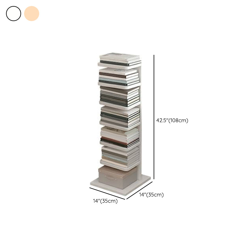 13 "brede eigentijdse plank gesloten achterste planken inclusief boekenkast