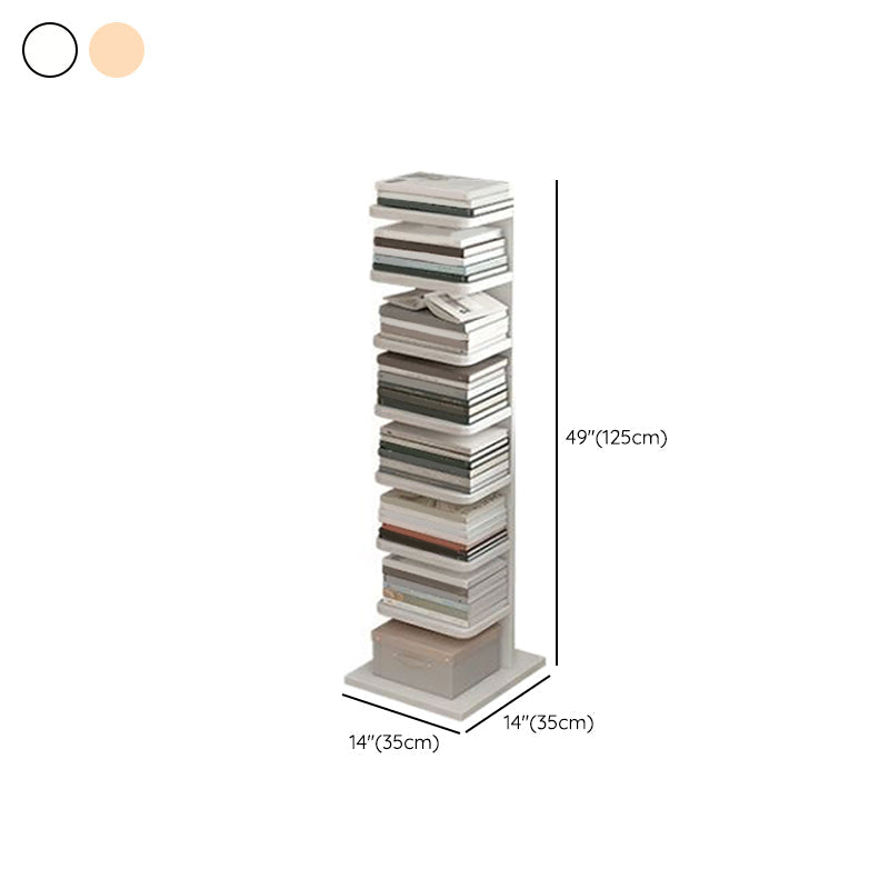 13 "brede eigentijdse plank gesloten achterste planken inclusief boekenkast