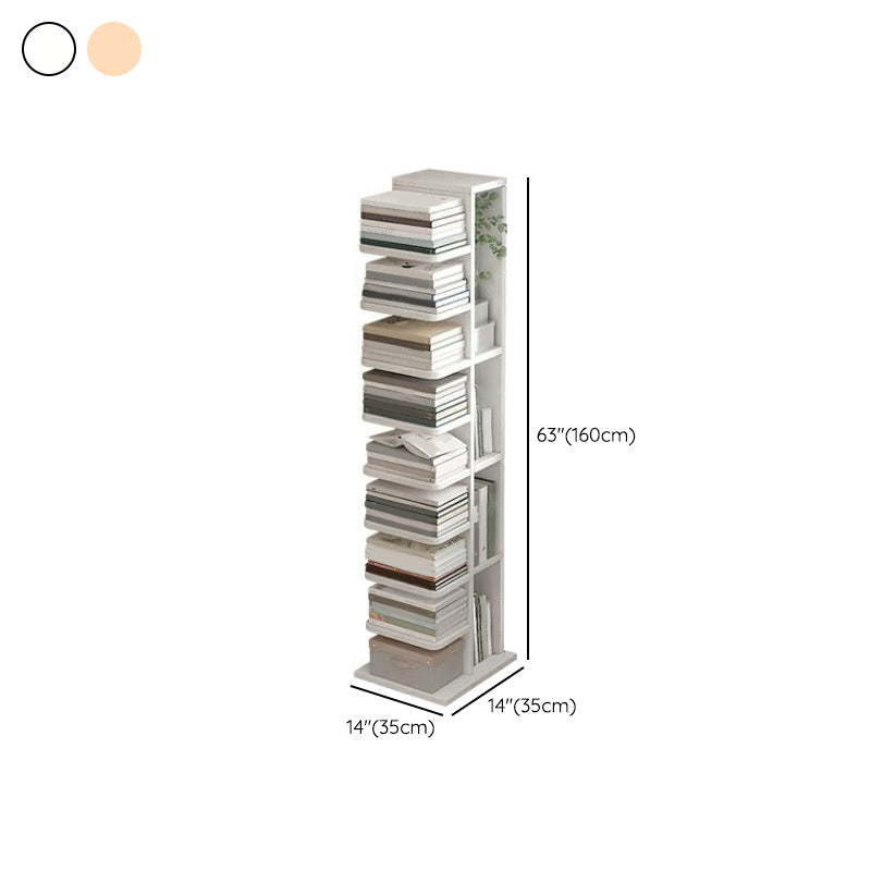 13 "brede eigentijdse plank gesloten achterste planken inclusief boekenkast