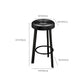 Contemporary Leather Counter Height Stools Bucket Bar Stool for Indoor Clearhalo 'Bar Furniture' 'Bar Stools' 'bar_stools' 'furn' 'furn_bar_stools' 'Furniture' 'Kitchen & Dining Furniture' 6408313