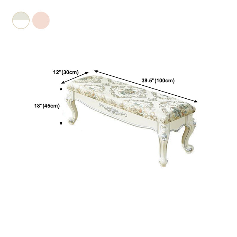 Upholstered Rectangle Seating Bench Cushioned Entryway and Bedroom Bench with Legs Clearhalo 'Benches' 'Chairs & Seating' 'furn' 'furn_benches' 'Furniture' 'Living Room Furniture' 6408379