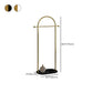 Luxurious Metallic Coat Hanger Pure Color Free Standing Marble Base Coat Rack Clearhalo 'Entry & Mudroom Furniture' 'furn' 'furn_hall_tree_coat_racks' 'Furniture' 'Hall Trees & Coat Racks' 'hall_tree_coat_racks' 6408560
