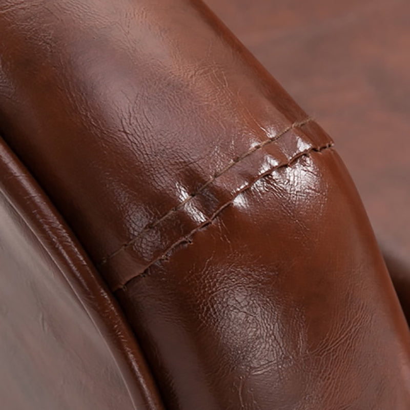 Contemporary Accent Armchair Arms Included Barrel Accent Chair Clearhalo 'Accent Chairs' 'accent_chairs' 'Chairs & Seating' 'furn' 'furn_accent_chairs' 'Furniture' 'Living Room Furniture' 6411008