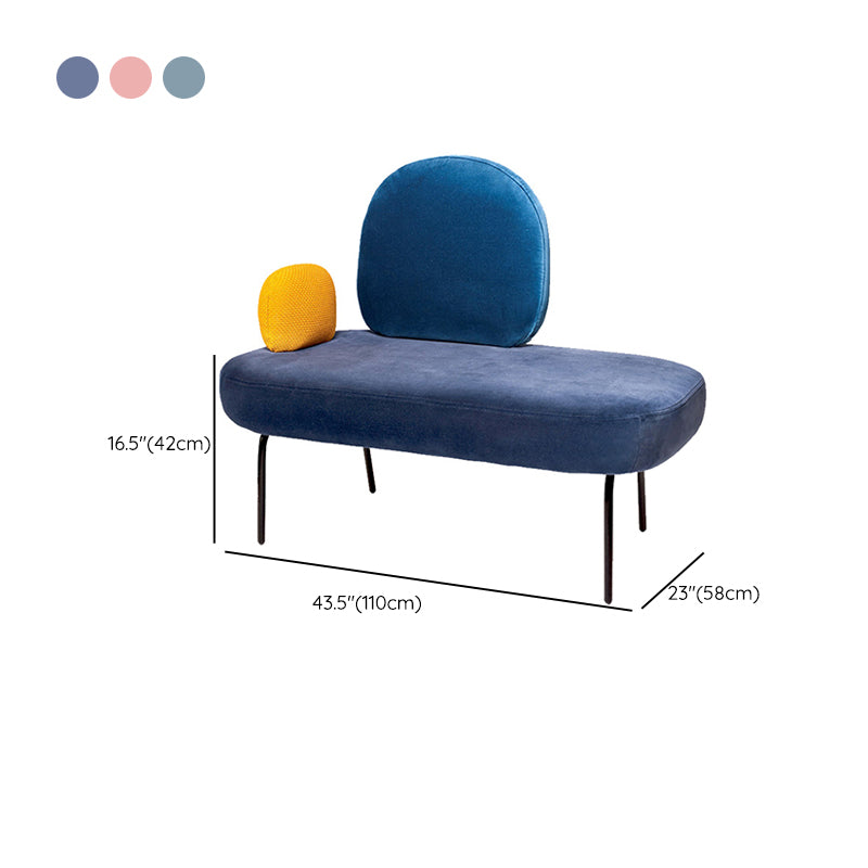 Sofa standard à 2 places Schapet sans bras moderne pour le salon