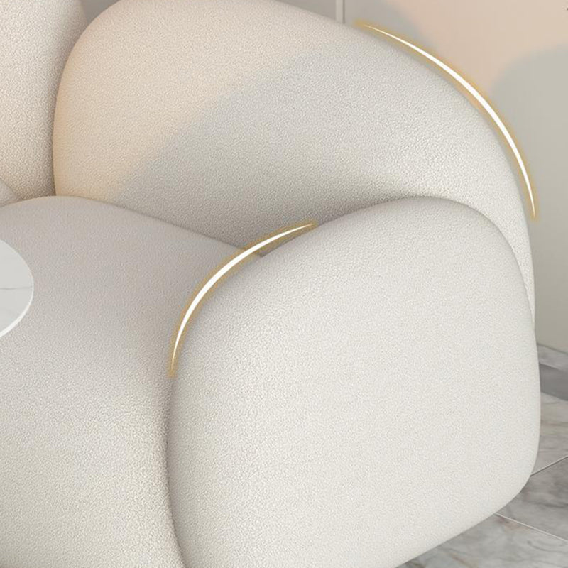 Hedendaagse vlekbestendige settnee verzonken armbank voor woonkamer