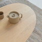 15" H Wood Irregular Cocktail Table Nordic Sled 1 Single Coffee Table Clearhalo 'Coffee & Accent Tables' 'Coffee Tables' 'coffee_tables' 'furn' 'furn_coffee_tables' 'Furniture' 'Living Room Furniture' 6411408