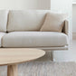 15" H Wood Irregular Cocktail Table Nordic Sled 1 Single Coffee Table Clearhalo 'Coffee & Accent Tables' 'Coffee Tables' 'coffee_tables' 'furn' 'furn_coffee_tables' 'Furniture' 'Living Room Furniture' 6411410