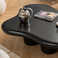 Scandinavian Free Form Coffee Table with 4 Wooden Legs 1 Piece