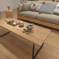 Contemporary Sled Coffee Table Solid Wood Coffee Cocktail Table Clearhalo 'Coffee & Accent Tables' 'Coffee Tables' 'coffee_tables' 'furn' 'furn_coffee_tables' 'Furniture' 'Living Room Furniture' 6411446