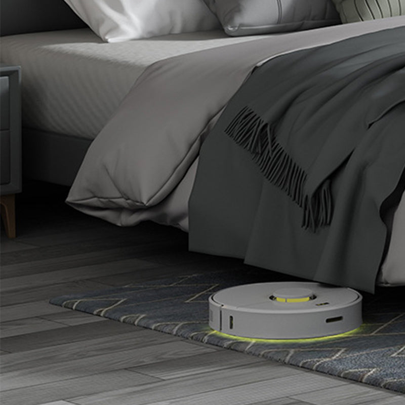 Lit en panneau moderne en mousse gris lit standard avec tête de lit rembourrée