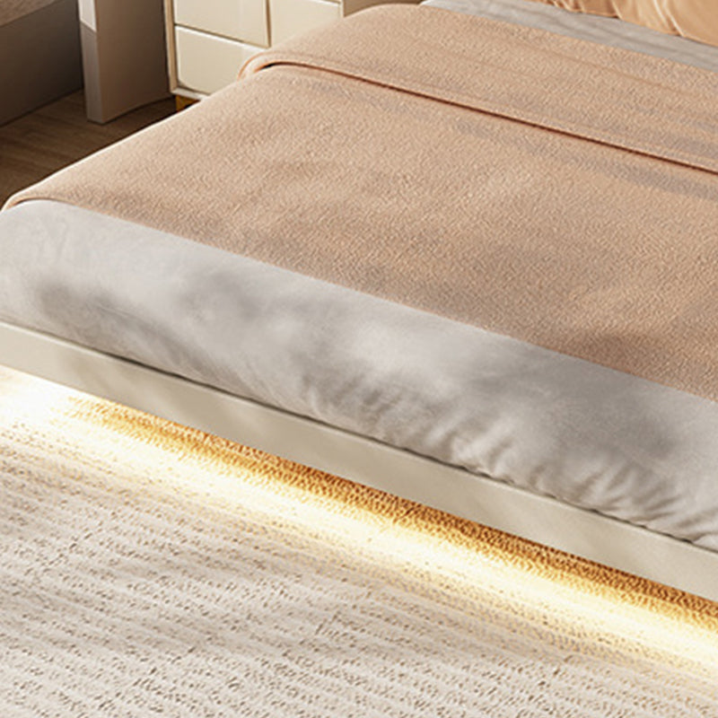 Solid Wood Platform Bed Frame Contemporary White Platform Bed