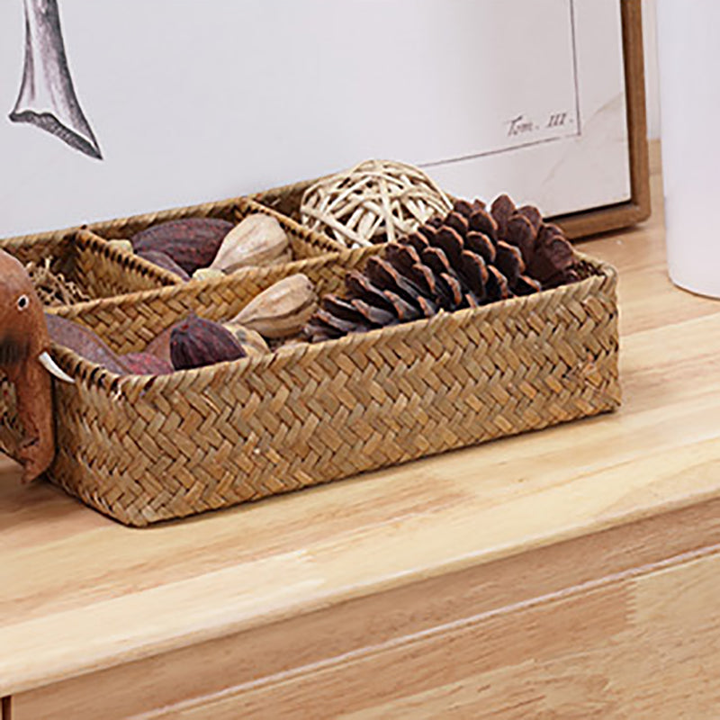 Hedendaagse natuurlijke accentkistrubberwoodkist met laden