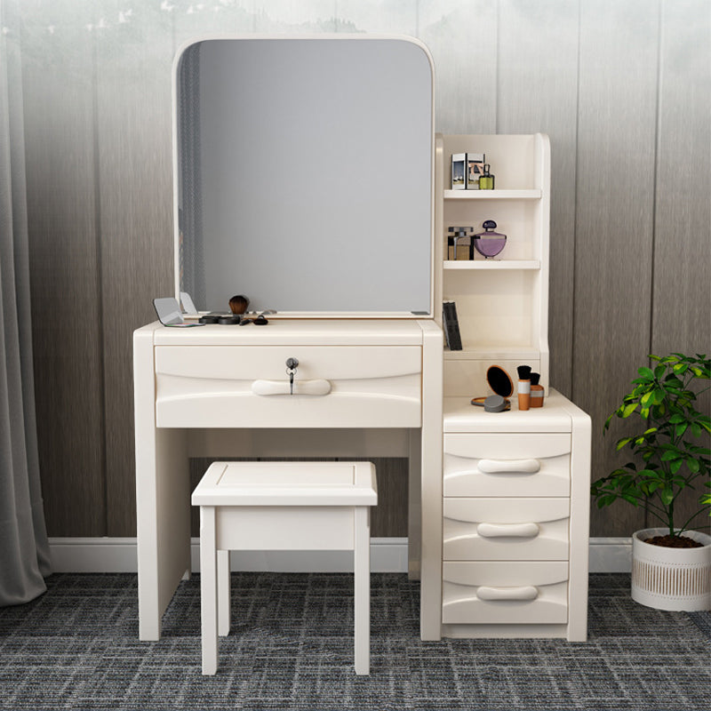 Traditioneller Stil 17.71 "Weitmaser Holz -Waschtisch mit Schubladen