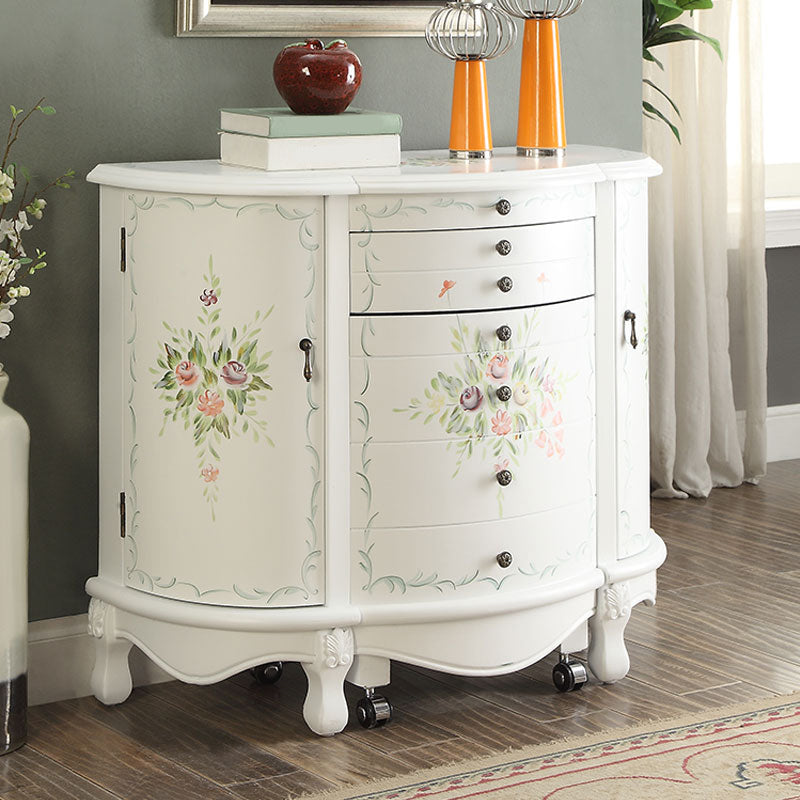 Victorian 1-Schubladen Eitelkeitssatz mit Stuhl und Spiegelverkederstisch