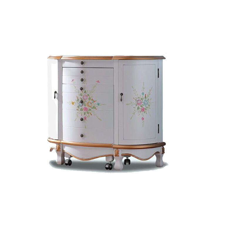 Victorian 1-Schubladen Eitelkeitssatz mit Stuhl und Spiegelverkederstisch