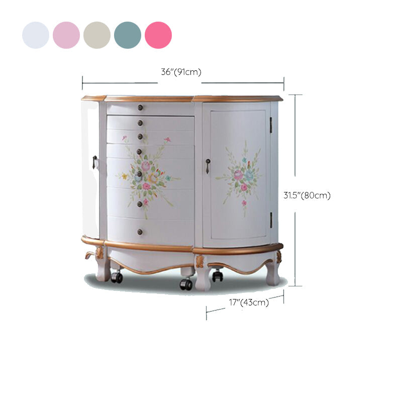 Victorian 1-Schubladen Eitelkeitssatz mit Stuhl und Spiegelverkederstisch